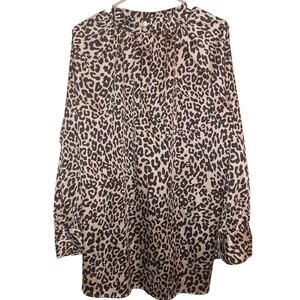 Loft‎ Long Sleeve Tunic Women's Size Medium Blouses Tops Shirts Casual Office